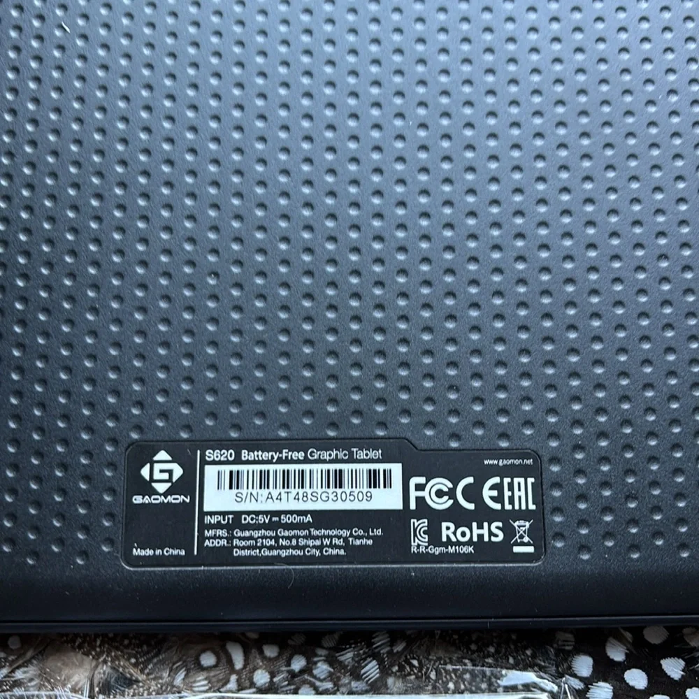S620 Graphics Tablet - Black